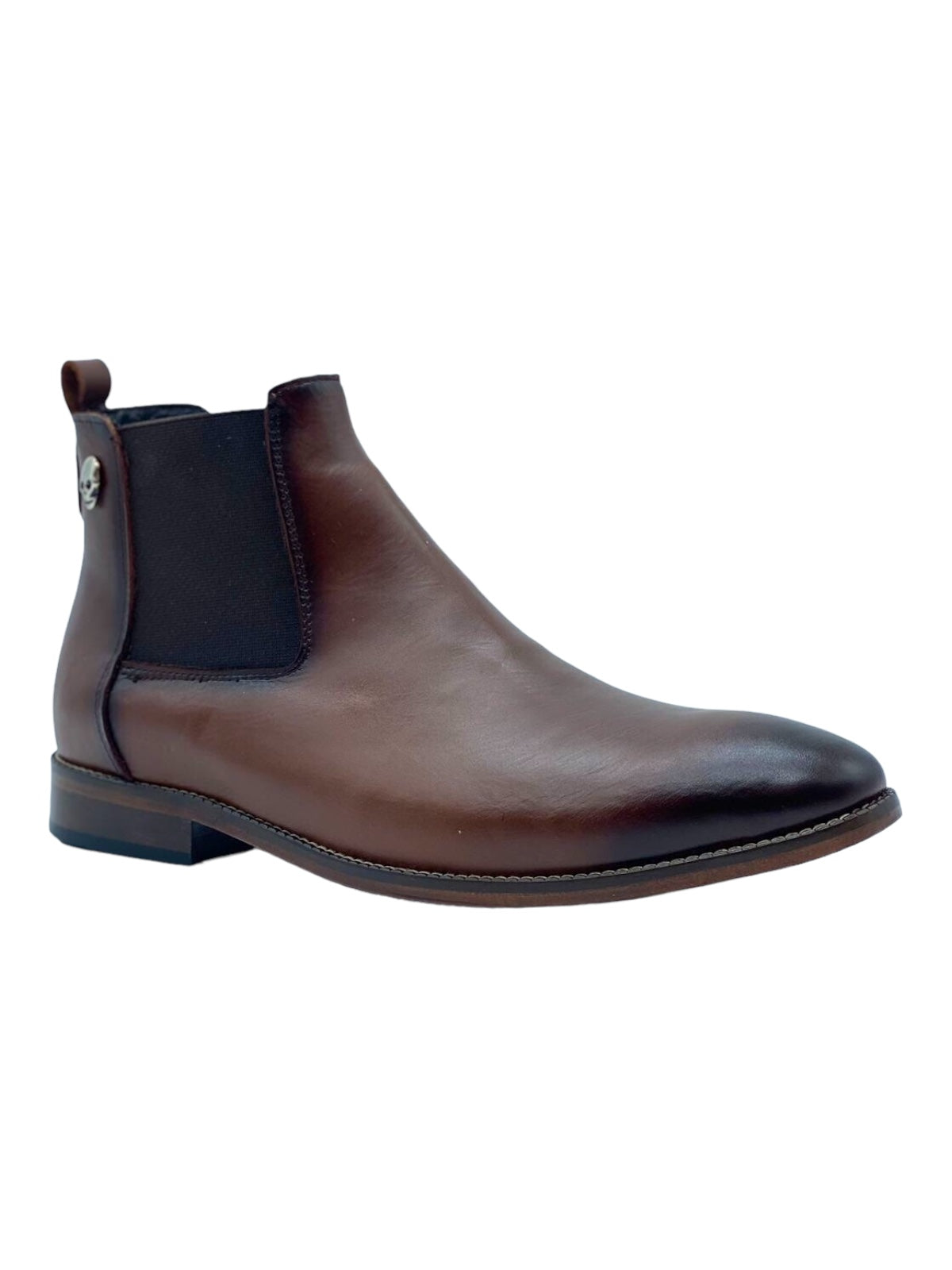 Ferrara Boot Leather Schädel Handcrafted E-501 C