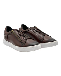 Parma Sneaker Leather Schädel Handcrafted E-103 C