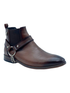 Ferrara Boot Leather Schädel Handcrafted E-501 C