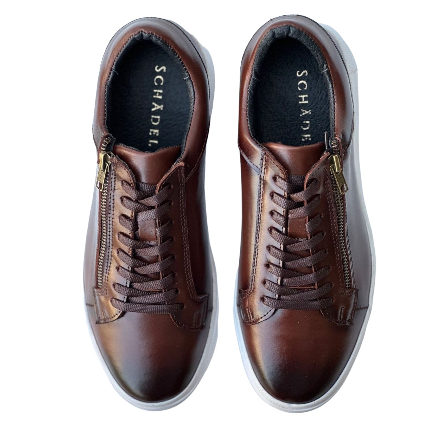 Parma Sneaker Leather Schädel Handcrafted E-103 C