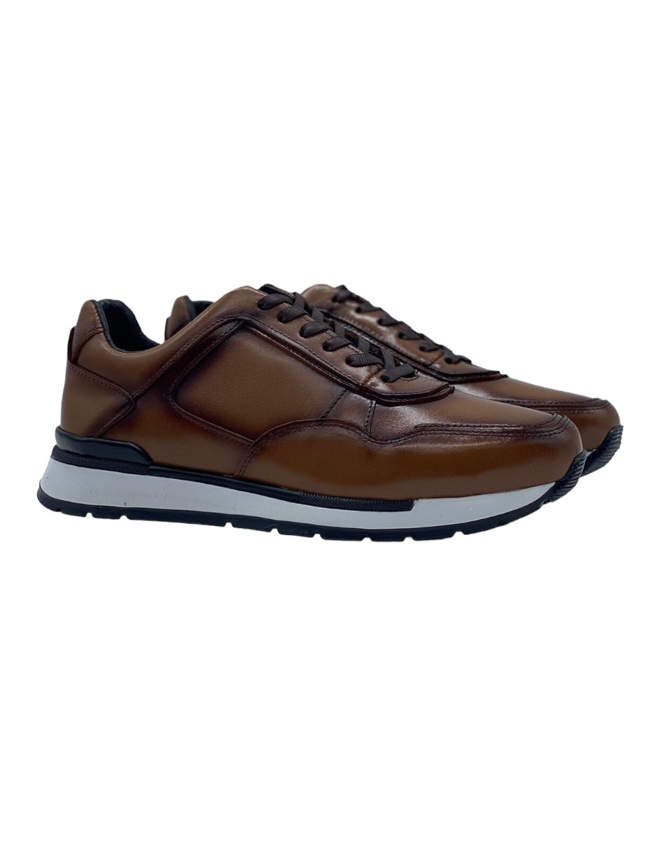 Rimini Sneaker Leather Schädel Handcrafted E-104 C