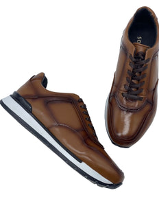 Rimini Sneaker Leather Schädel Handcrafted E-104 C